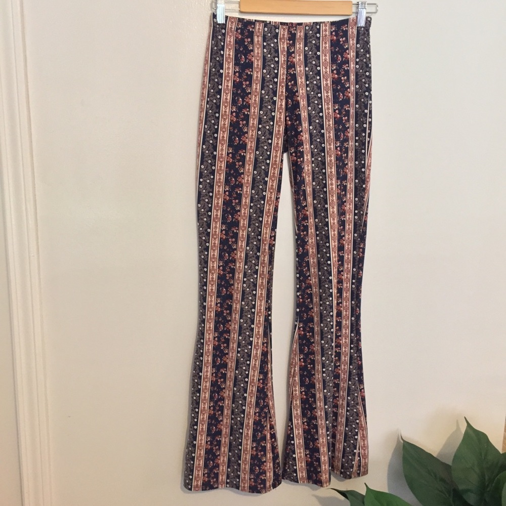 Hippie Boho Chic Bell Bottoms Pants